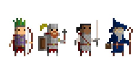 I turned my party into cute pixel art characters : r/dndnext