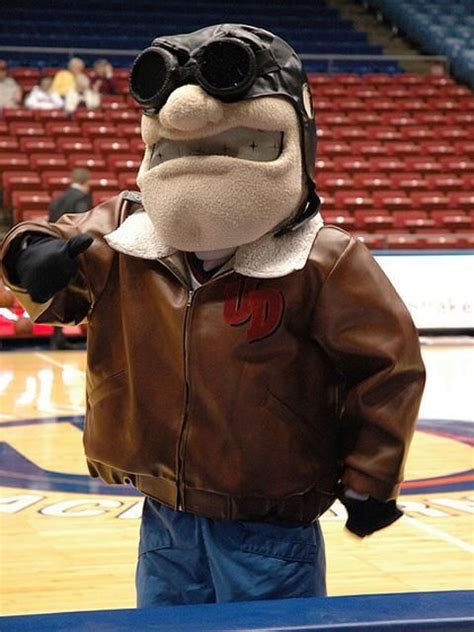 Dayton Flyers mascot, Rudy Flyer. | College Mascots: Atlantic 10 | Pinterest | Flyers