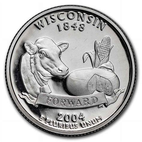 2004-S Wisconsin State Quarter Gem Proof (Silver) - Walmart.com