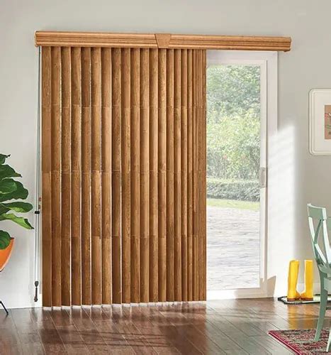 Wooden Vertical Blinds at Rs 95/square feet | Vertical Blinds in Sohna ...