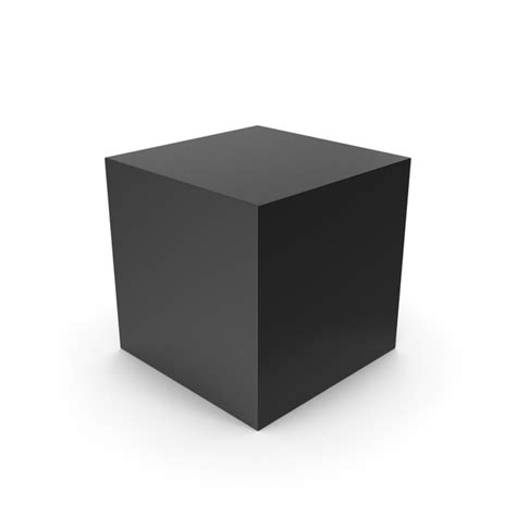 Cube Black PNG Images & PSDs for Download | PixelSquid - S114263450