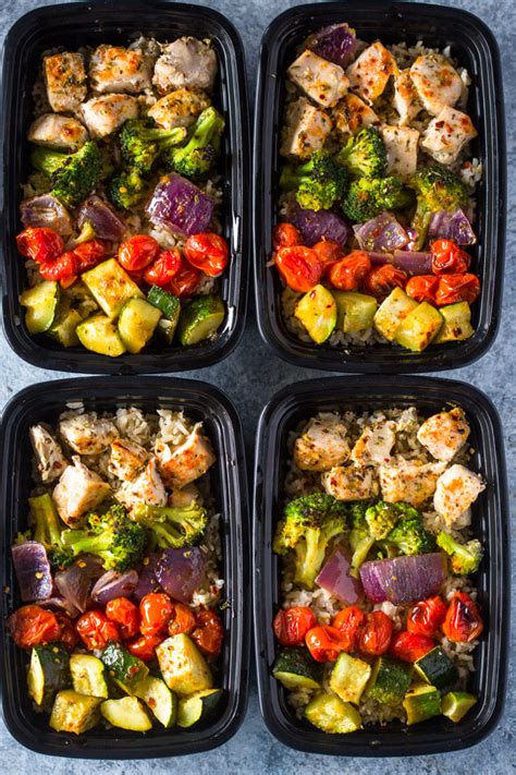 Meal Prep – Healthy Roasted Chicken and Veggies