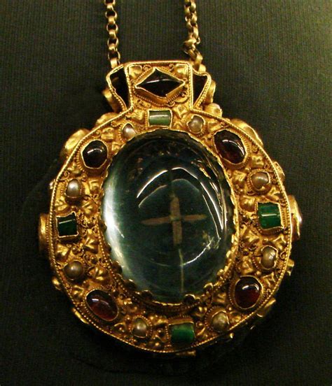 The Talisman of Charlemagne is a 9th-century Carolingian reliquary encolpion that may once have ...