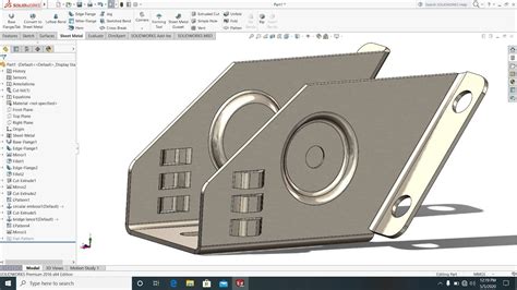 Solidworks Sheet Metal Tutorial | Sheet Metal Tutorial in Solidworks ...