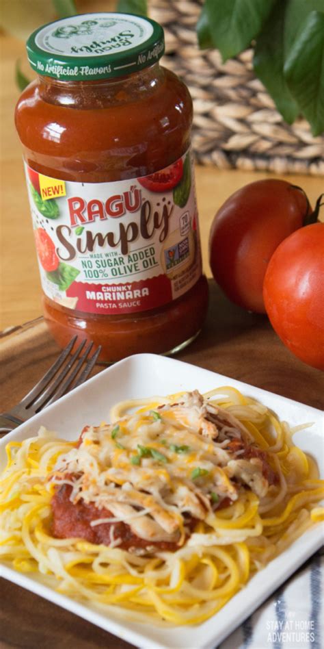 Squash Spaghetti with No Sugar Added Sauce (plus a Giveaway) * My Stay At Home Adventures