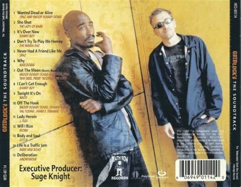 Various - Gridlock'd - The Soundtrack (CD) | RAPSOURCE.NET