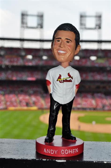 Andy Cohen bobblehead | St louis cardinals, Andy, Celebs