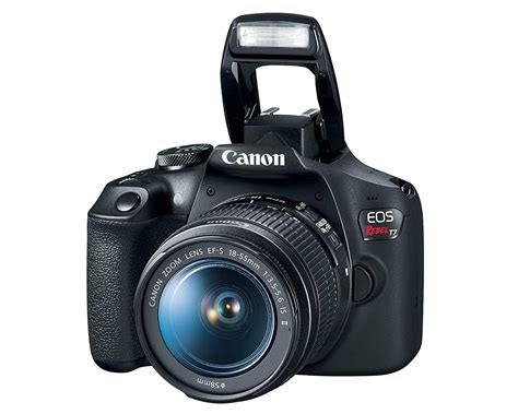 Canon EOS Rebel T7 24.1MP Digital SLR Camera with EF-S 18-55 IS II Len ...