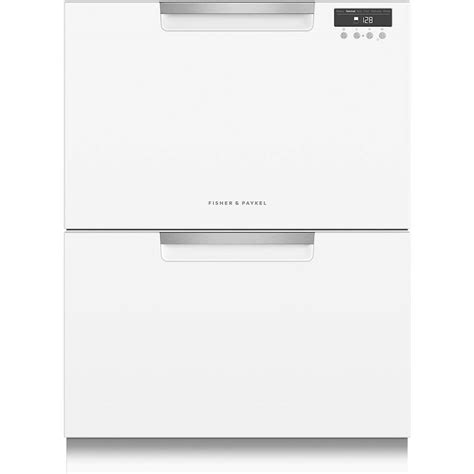 Fisher & Paykel - 24" Front Control Built-In Dishwasher - White at ...