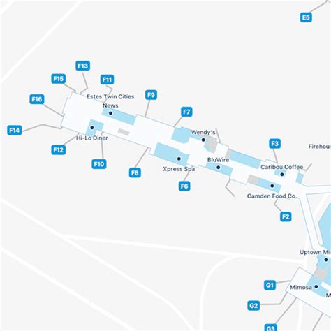 Minneapolis-St Paul Airport Map | MSP Terminal Guide