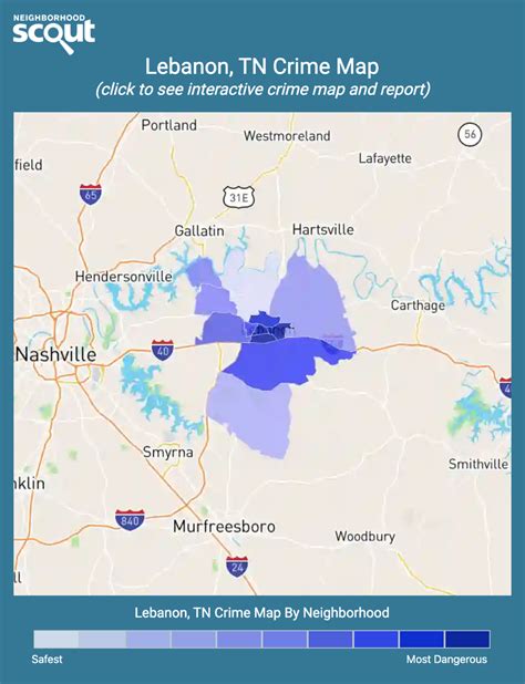 Lebanon, TN Crime Rates and Statistics - NeighborhoodScout