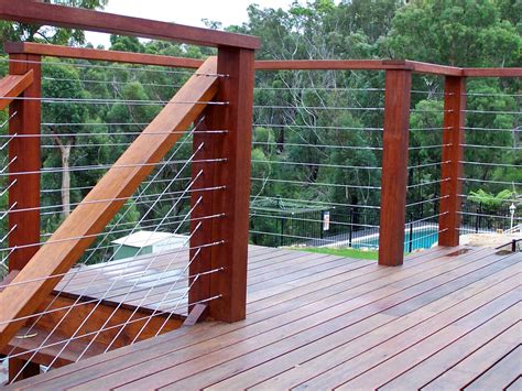 Wire Balustrade Horizontal | Wire balustrade, Balustrade design, Deck ...