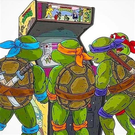 Teenage Mutant Ninja Turtles the Arcade Game [Artist Unknown - Woul… | Teenage mutant ninja ...