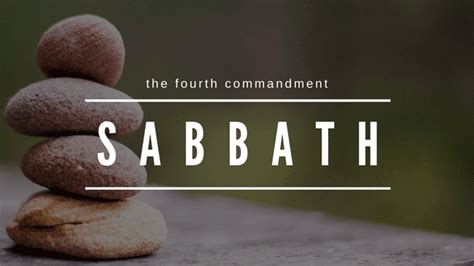 Sabbath: The Fourth Commandment - Cedarcreek Community Church