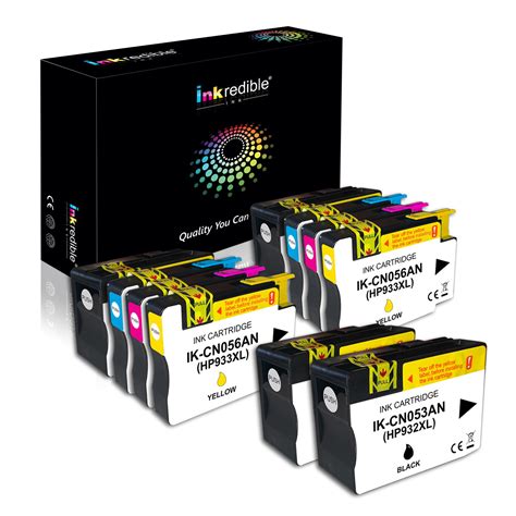 HP 932XL 933XL Compatible Remanufactured Ink Cartridge Combo High Yield ...