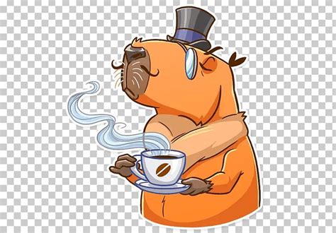 Capybara Sticker Telegram Messaging Apps PNG, Clipart, Animal, Apps, Capybara, Cartoon, Clip Art ...