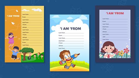 Free I am From Poem Template PowerPoint & Google Slides