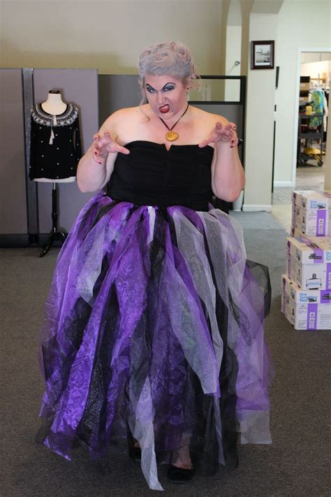 Ursula costume #ursulamakeup #diy #ursulacostume #plussize # ...