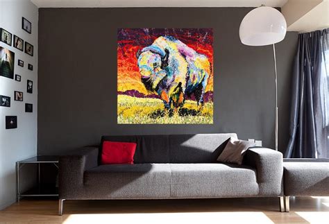 White Buffalo Art, Native American Wall Art, Great Plains Buffalo ...