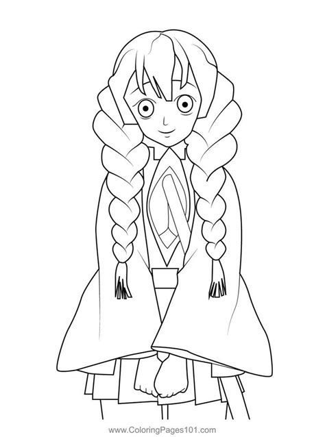 Pin on Demon Slayer Coloring Pages