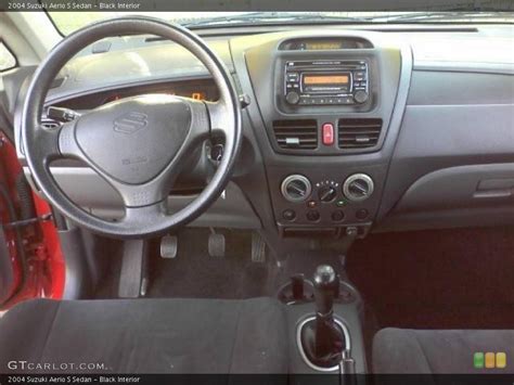 Black Interior Dashboard for the 2004 Suzuki Aerio S Sedan #40701085 ...