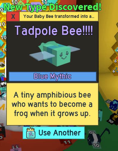 I Got Spicy and Tadpole bee back to back : r/BeeSwarmSimulator