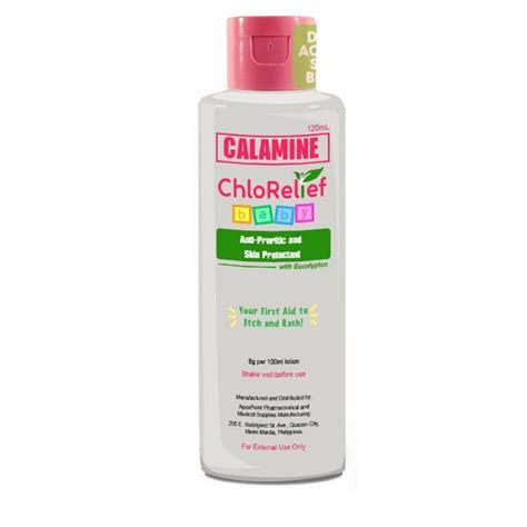 CHLORELIEF, Calamine Anti-Itch and Rash Baby Lotion 120ml | Watsons ...