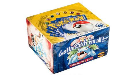 An unopened Pokémon First Edition Base Set Booster Box was auctioned for a whopping $408,000 ...