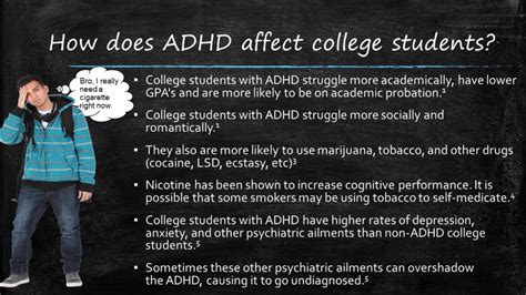 ADHD in College Students Presentation – ADHD in College Students