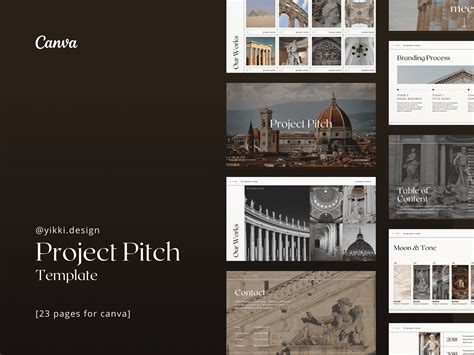 Pitch Deck - Canva Template (1) | Images :: Behance