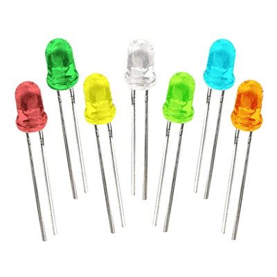 NTE30137 | LED - 5mm Super Bright, Red, 4000mcd, Pkg/3