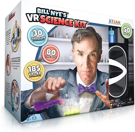 Amazon.com: Abacus Brands Bill Nye's VR Science Kit - Virtual Reality ...