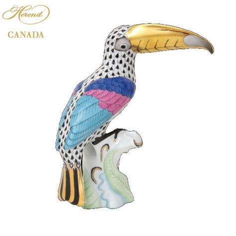 Toucan - Assorted Decors - Herend Canada