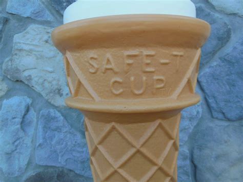 Huge Ice Cream Cone Blow Mold LIGHTED Vanilla Swirl 27" Saf T Cup ...