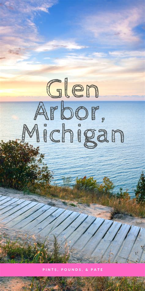 the cover of glenn arbor michigan