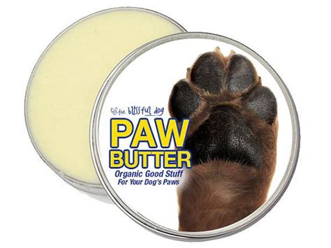 Dog PAW BUTTER: All Natural Moisturizing Balm Handcrafted in the USA for Dry, Cracked, Rough Dog ...