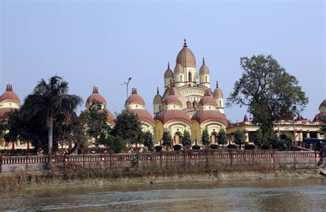 Dakshineswar Kali Temple, Kolkata, India Stock Photo - Image of february, 1855: 83146390