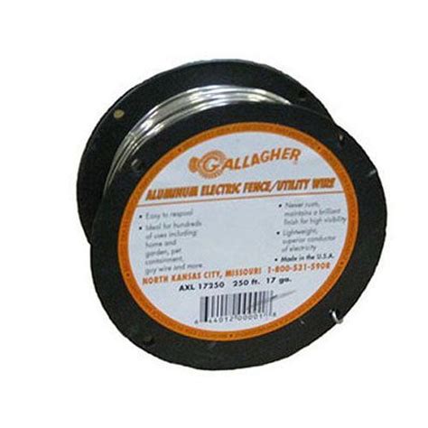 Gallagher Electric Fence Wire Silver - Walmart.com