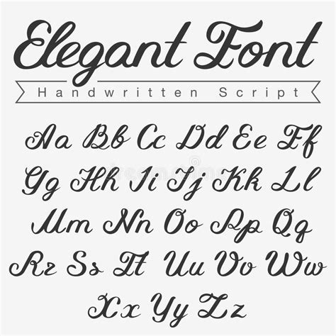 Elegant Font Lettering Alphabet Fonts Cursive Fonts Alphabet | Porn Sex ...