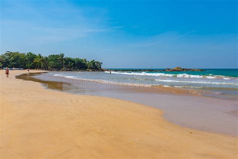 Sunny Day at Bentota Beach at Sri Lanka Stock Image - Image of sunny ...