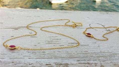 Ruby Quartz Necklace