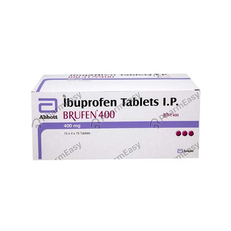 Brufen 400 MG Tablet (15) - Uses, Side Effects, Dosage, Composition & Price | PharmEasy