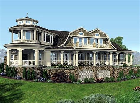 Plan 23485JD: Luxurious Shingle-Style Home Plan | Shingle style homes ...