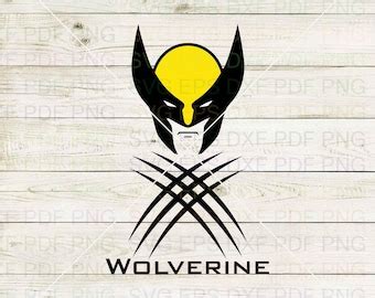 Wolverine Vector Svg | Etsy