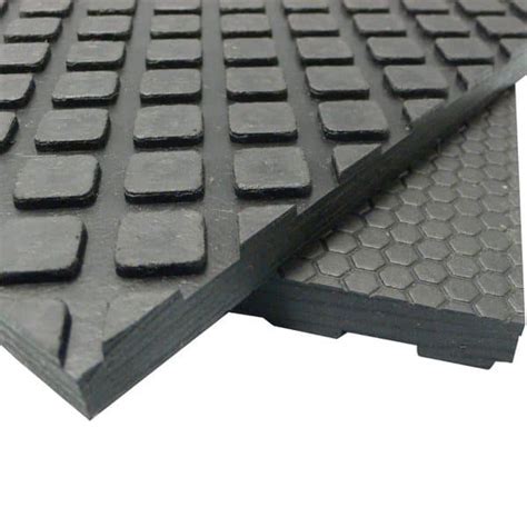 Rubber-Cal "Maxx-Tuff" Rubber Mat - Heavy Duty Rubber Floor Protection ...