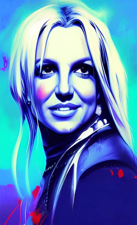 (The Abstract Ai Britney Spears Series) Ai 3 by LadyValsArt1983 on ...