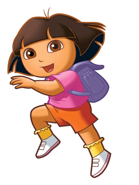 Cartoon Characters: Dora the Explorer (PNG)