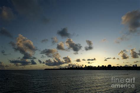 Mumbai Marine Drive Skyline with clouds. Photograph by Milind Ketkar ...