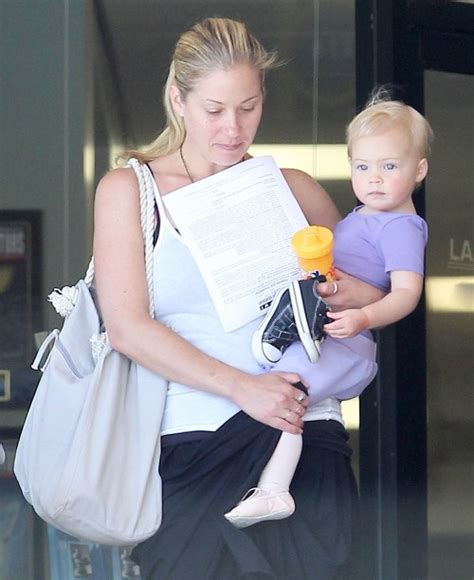 Christina Applegate and her daughter Sadie stopping by a Health And ...