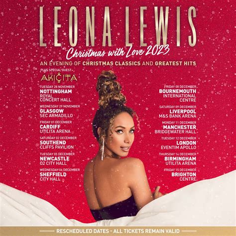 Tour Dates | Leona Lewis | Official Website